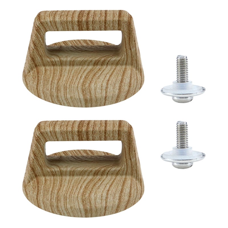 Pastlla 2pcs Pot Lid Top Replacement Knob Pan Lid Holding Handles Universal Replacement Pan Lid Holding Handles for Kitchen Cookware Light Grain - Image 1